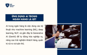 Ứng dụng AI trong ngân hàng là gì?