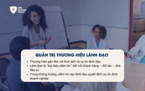 Quản trị thương hiệu lãnh đạo