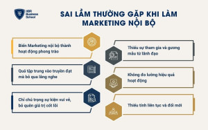 Sai lầm thường gặp khi làm marketing nội bộ