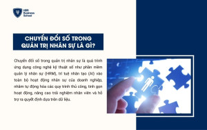 Khái niệm Chuyển đổi số trong quản trị nhân sự