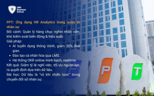 FPT: HR Analytics và quản trị nhân sự bằng dữ liệu