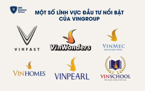 Một số lĩnh vực đầu tư nổi bật của Vingroup