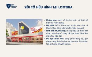 Yếu tố hữu hình tại Lotteria