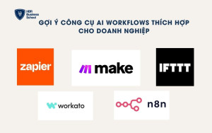 Gợi ý công cụ AI Workflows thích hợp cho doanh nghiệp