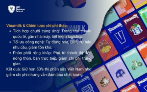 Chiến lược chi phí thấp của Vinamilk