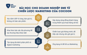 Bài học cho doanh nghiệp SME từ chiến lược Marketing của Cocoon
