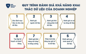 Quy trình đánh giá khả năng khai thác dữ liệu của doanh nghiệp