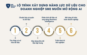 Lộ trình xây dựng năng lực dữ liệu cho doanh nghiệp SME muốn mở rộng AI