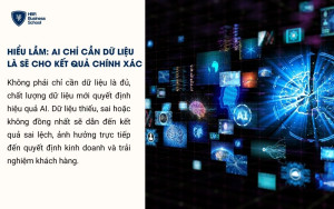 Hiểu lầm AI chỉ cần dữ liệu là sẽ cho kết quả chính xác
