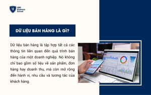 Tìm hiểu khái niệm dữ liệu bán hàng