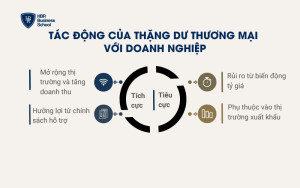 Tác động của thặng dư thương mại tới doanh nghiệp