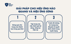 Giải pháp cho định kiến hiệu ứng hào quang và hiệu ứng sừng