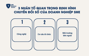3 nhân tố quan trọng định hình chuyển đổi số của doanh nghiệp vừa và nhỏ