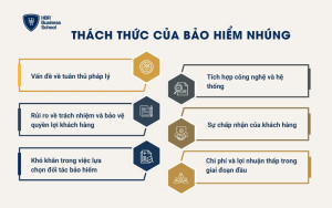 Thách thức của bảo hiểm nhúng