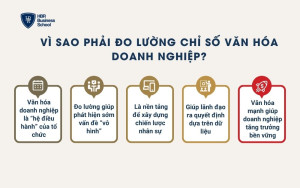 Vì sao phải đo lường chỉ số văn hóa doanh nghiệp?