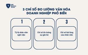 3 chỉ số đo lường văn hóa doanh nghiệp phổ biến