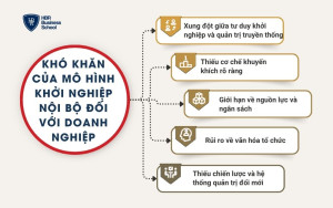 Khó khăn khi ứng dụng mô hình khởi nghiệp nội bộ đối với doanh nghiệp