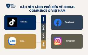 Các nền tảng phổ biến về Social Commerce ở Việt Nam