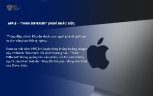 Slogan của Apple