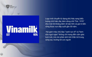 Vinamilk thay đổi logo và bộ nhận diện thương hiệu