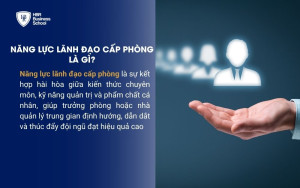 Năng lực lãnh đạo cấp phòng là gì?