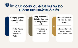 Các công cụ giám sát và đo lường hiệu suất phổ biến