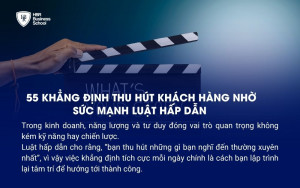55 khẳng định thu hút khách hàng nhờ sức mạnh luật hấp dẫn