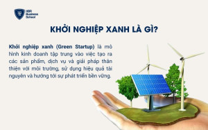 Khởi nghiệp xanh là gì?