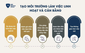 Tạo môi trường làm việc linh hoạt và cân bằng