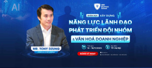 Dẫn dắt bởi Mr. Tony Dzung - Chủ tịch Hội đồng quản trị HBR Holdings