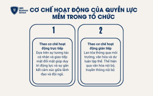 Cơ chế hoạt động của quyền lực mềm trong tổ chức