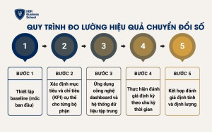 Quy trình đo lường hiệu quả chuyển đổi số