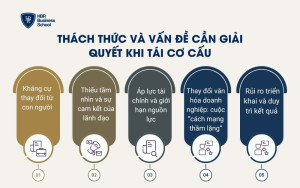 Thách thức và vấn đề cần giải quyết khi tái cơ cấu