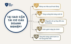 Tại sao cần tái cơ cấu doanh nghiệp?