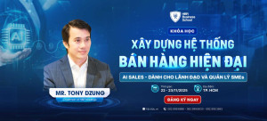Dẫn dắt bởi Mr. Tony Dzung - Chủ tịch Hội đồng quản trị HBR Holdings