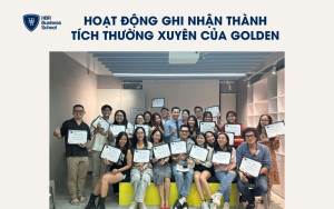 Hoạt động ghi nhận đóng góp thường xuyên của Golden