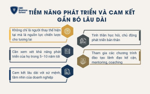 Tiềm năng phát triển và cam kết gắn bó lâu dài