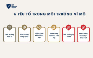 6 yếu tố trong môi trường vĩ mô
