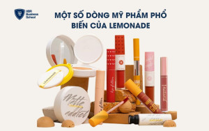 Một số dòng mỹ phẩm phổ biến của Lemonade