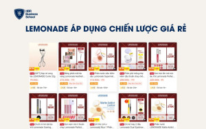 Lemonade áp dụng chiến lược giá rẻ