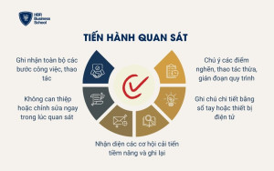 Bước 3: Tiến hành quan sát