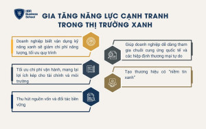 Gia tăng năng lực cạnh tranh trong thị trường xanh