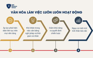 Văn hóa làm việc luôn luôn hoạt động