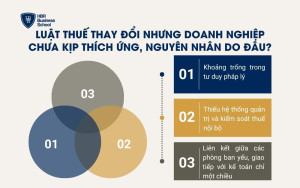 Luật thuế thay đổi nhưng doanh nghiệp chưa kịp thích ứng, nguyên nhân do đâu?
