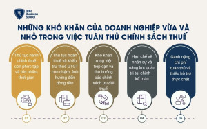 Những khó khăn của doanh nghiệp vừa và nhỏ trong việc tuân thủ chính sách thuế