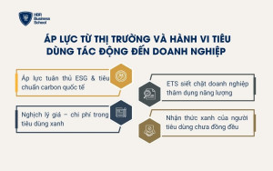 Áp lực từ thị trường và hành vi tiêu dùng tác động đến doanh nghiệp