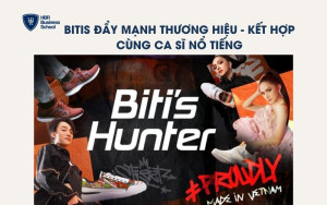 Biti's đẩy mạnh thương hiệu khi kết hợp với các nghệ sĩ nổi tiếng