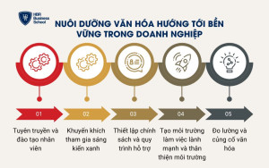 Nuôi dưỡng văn hóa hướng tới bền vững trong doanh nghiệp