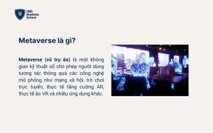 Metaverse là gì?