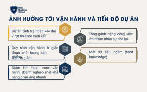 Ảnh hưởng tới vận hành và tiến độ dự án